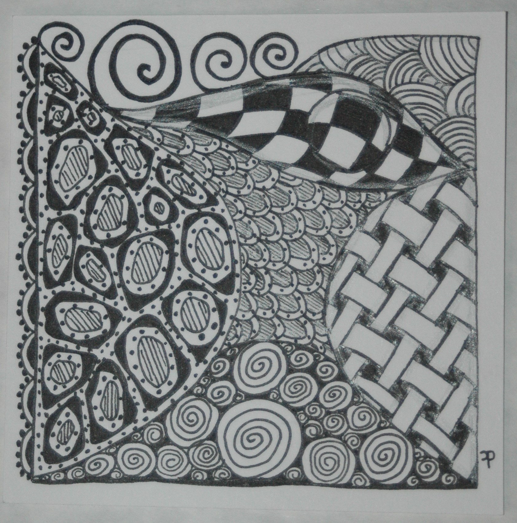 Zentangle # 12