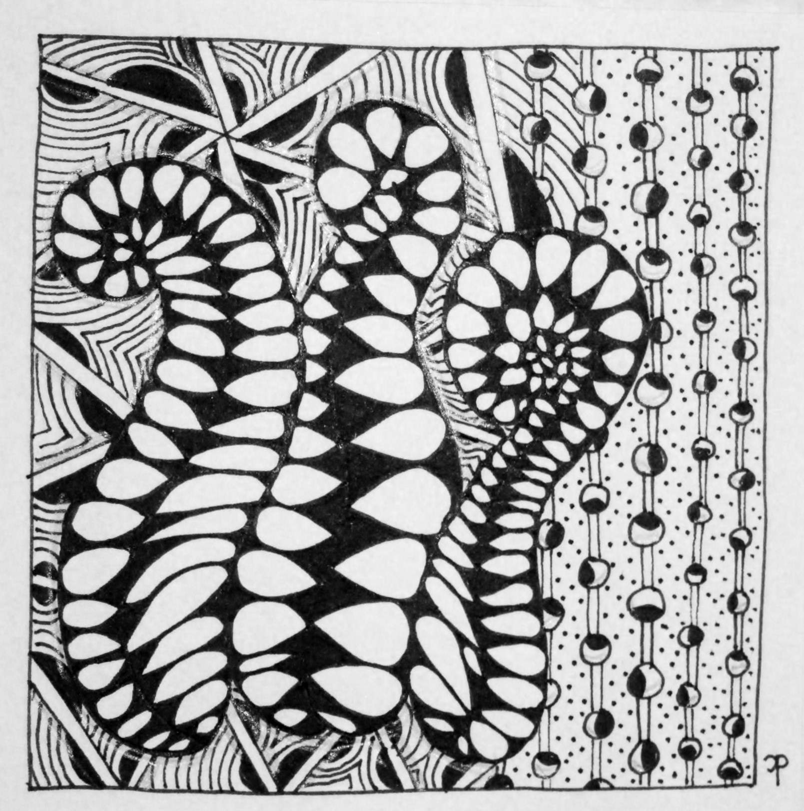 Zentangle #7