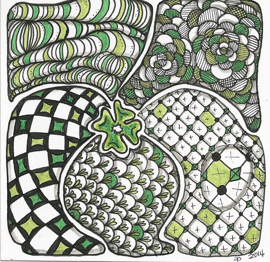 Irish Inspired tangle
