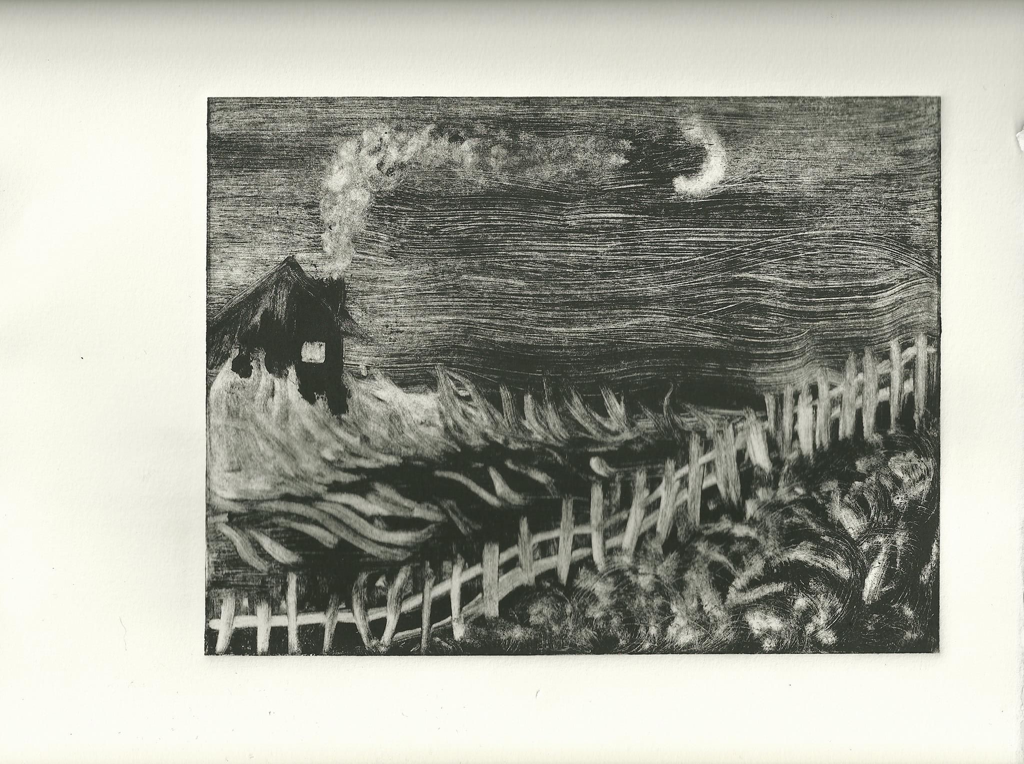 Monoprint from Recent Workshop